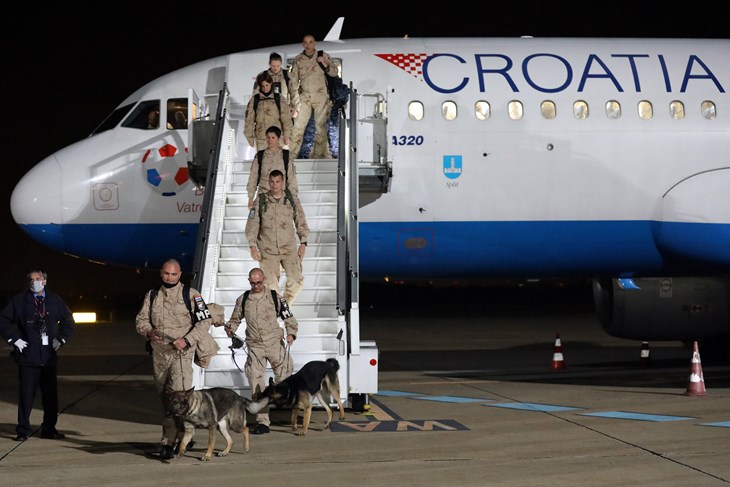 Pripadnici 11. hrvatskog kontingenta vratili se iz Afganistana