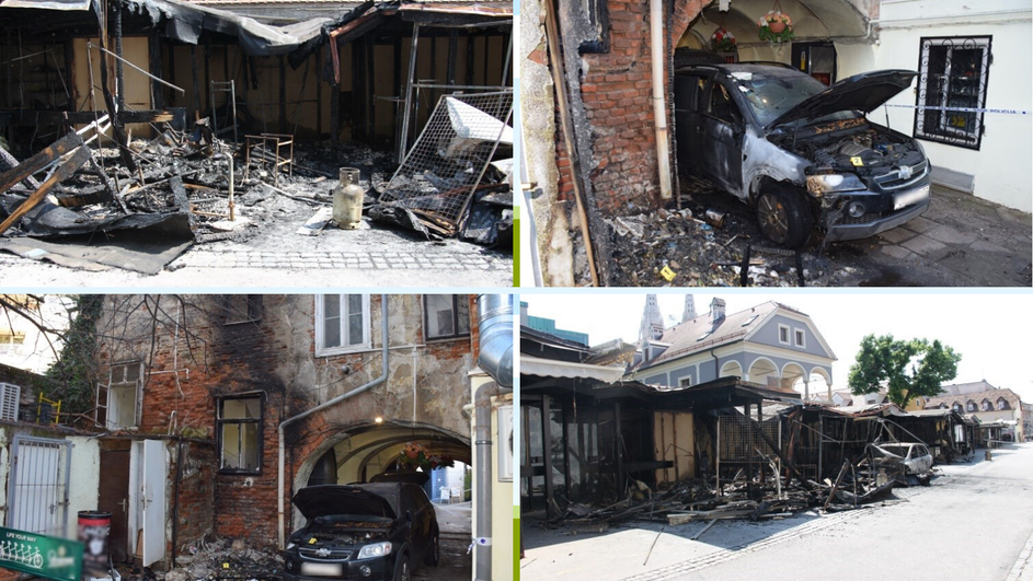 Nije mu prvi put: Pronašli su muškarca koji je zapalio kafić