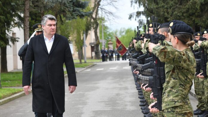 MILANOVIĆ IZ POŽEGE PORUČIO! Sa svečanosti polaganja prisege ročnih vojnika: ‘Obrana Hrvatske, njezinih granica i stanovništva sveti je zadatak Hrvatske vojske’