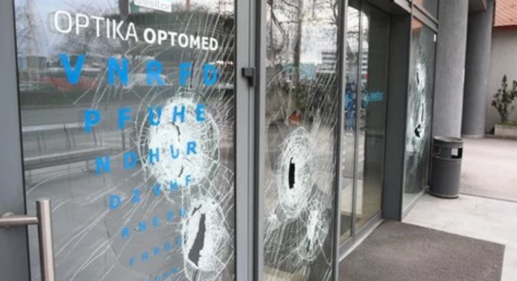 NAPADNUTA KLINIKA NIKICE GABRIĆA U ZAGREBU Kamere snimile napadača!