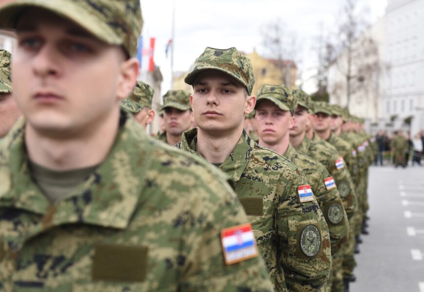 Prisega 43. naraštaja ročnika na dragovoljnom vojnom osposobljavanju