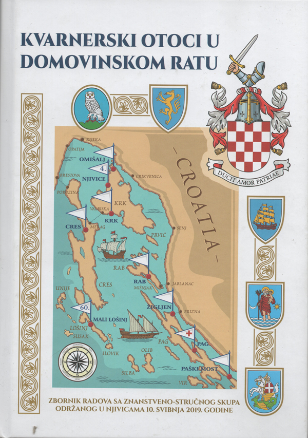 UHBDR91: Najbolja knjiga - „Kvarnerski otoci u Domovinskom ratu“