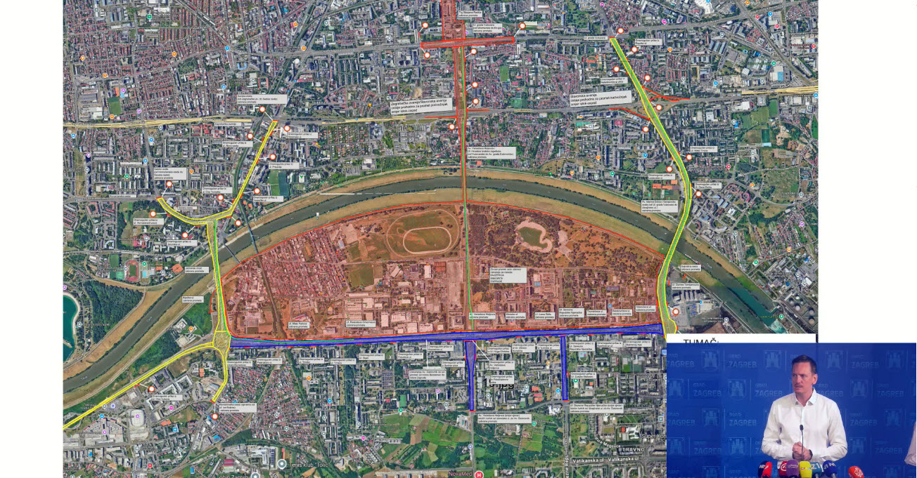 Zatvaranja ulica i pojačane mjere sigurnosti zbog Thompsonovog koncerta u Zagrebu 5. srpnja
