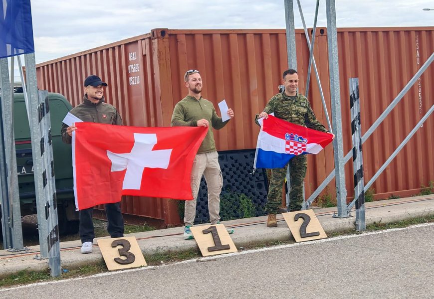 Povijesni uspjeh Hrvatske vojske na Kosovu: Natporučnica Marija Bortek prva u utrci DANCON March