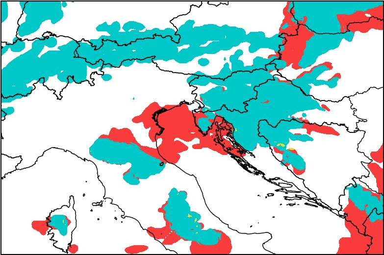 Djelomice sunčano, ali uz pogoršanje na jugu: Slijedi zahlađenje i mogući snijeg krajem tjedna?