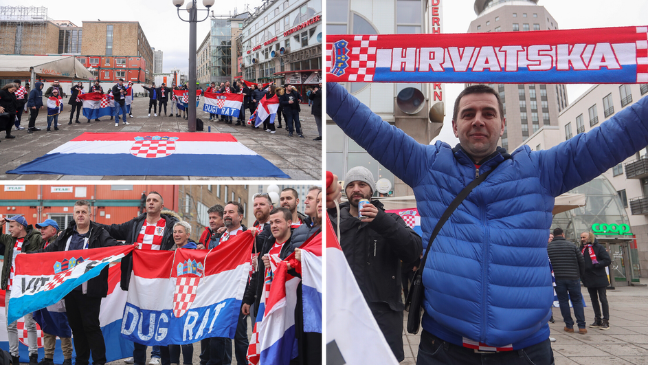 Hrvati su posvuda: Stockholm cijeli je za finale crveno-bijeli!