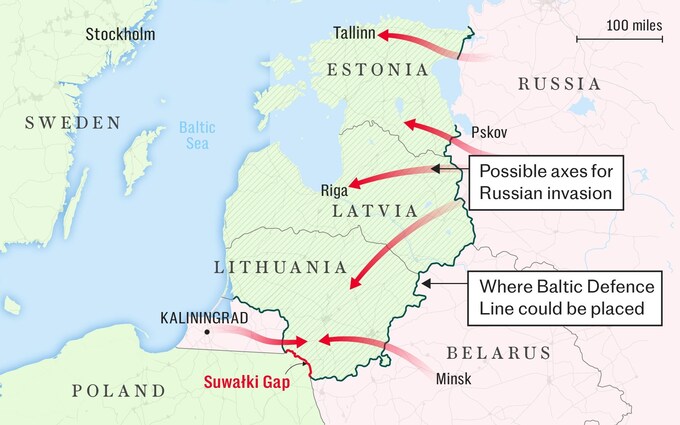 Baltik se utvrđuje: NATO i baltičke zemlje grade obrambeni zid protiv ruske prijetnje