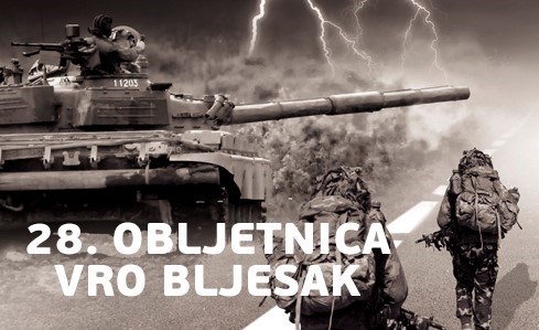 Obilježavanje 28. obljetnice VRO Bljesak u Okučanima