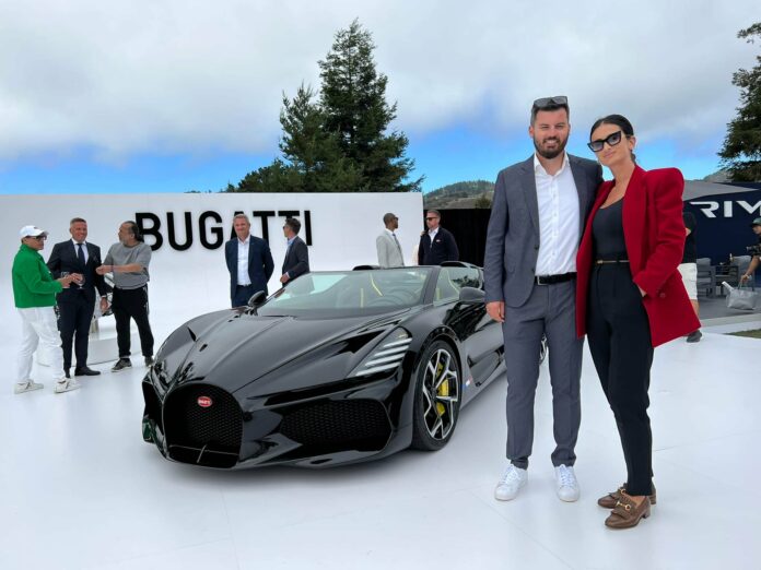 PRVI AUTOMOBIL RAZVIJEN U BUGATTI RIMAC: Mate Rimac predstavio Bugatti W16 Mistral