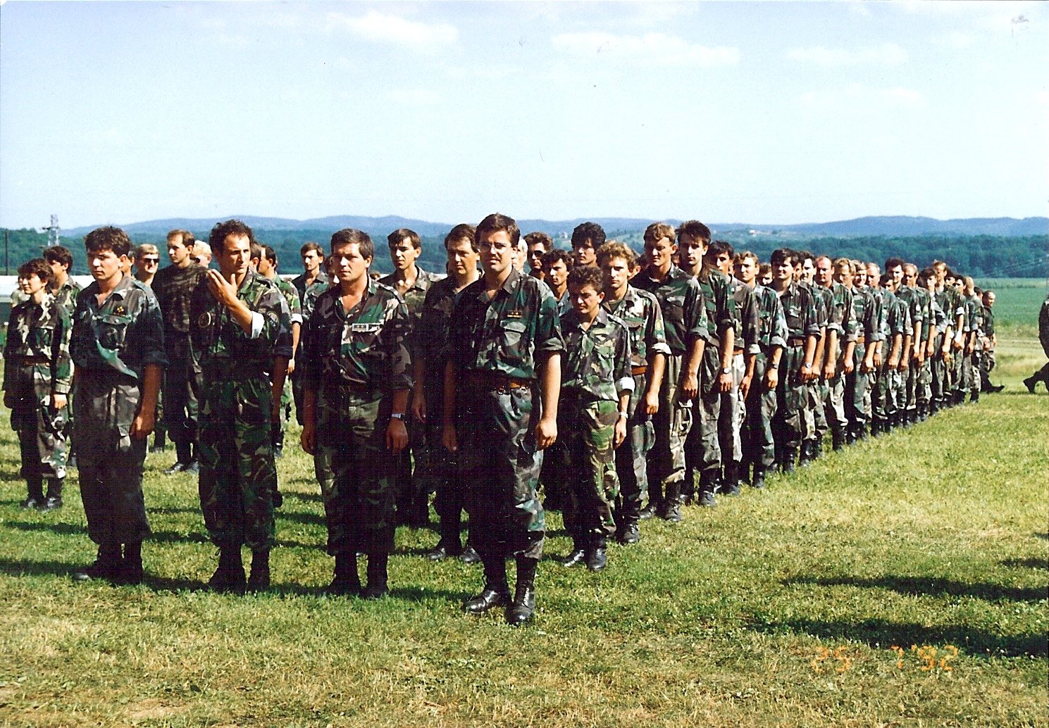 19. kolovoza 1991. godine u Čazmi ustrojena je 2. bojna  105. brigade