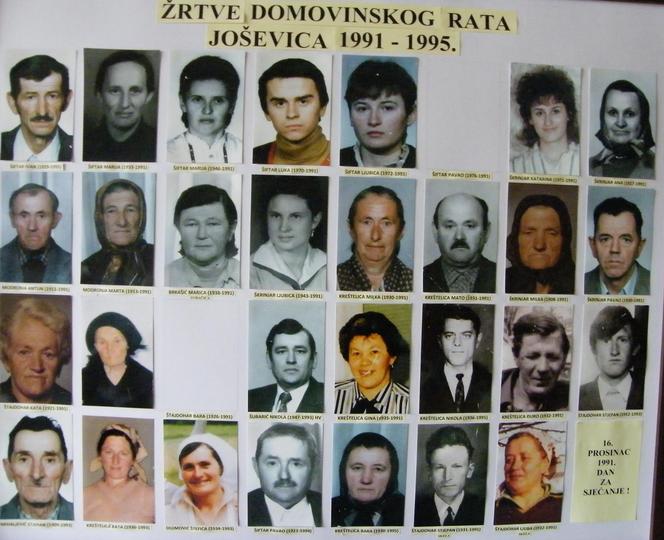 Stravični pokolj u Joševici 1991.: Srpske paravojne postrojbe ubile 21 hrvatskog civila, uključujući djecu