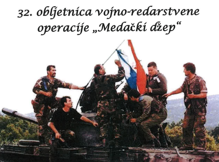 U Gospiću 9. rujna bit će održana 32. obljetnica vojno-redarstvene operacije „Medački džep“