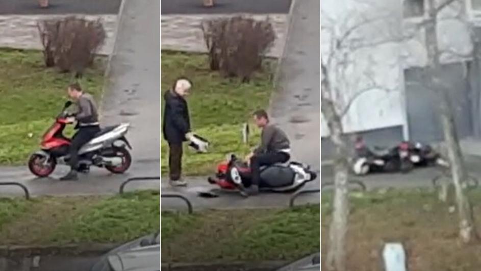 Rusija? Ne, Prečko. Kaciga? Ma ne treba, idem do zida samo...