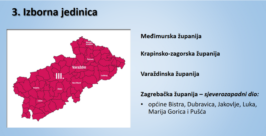 Predstavljamo III. izbornu jedinicu: Može li desnica ugroziti ljevicu i tko će profitirati od gužve na centru?