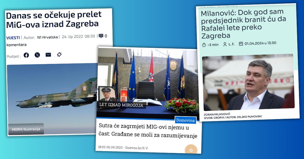 HDZov odgovor Milanoviću o Rafaleu: 'Nije se bunio kad su ruski MiG-ovi letjeli iznad Zagreba'