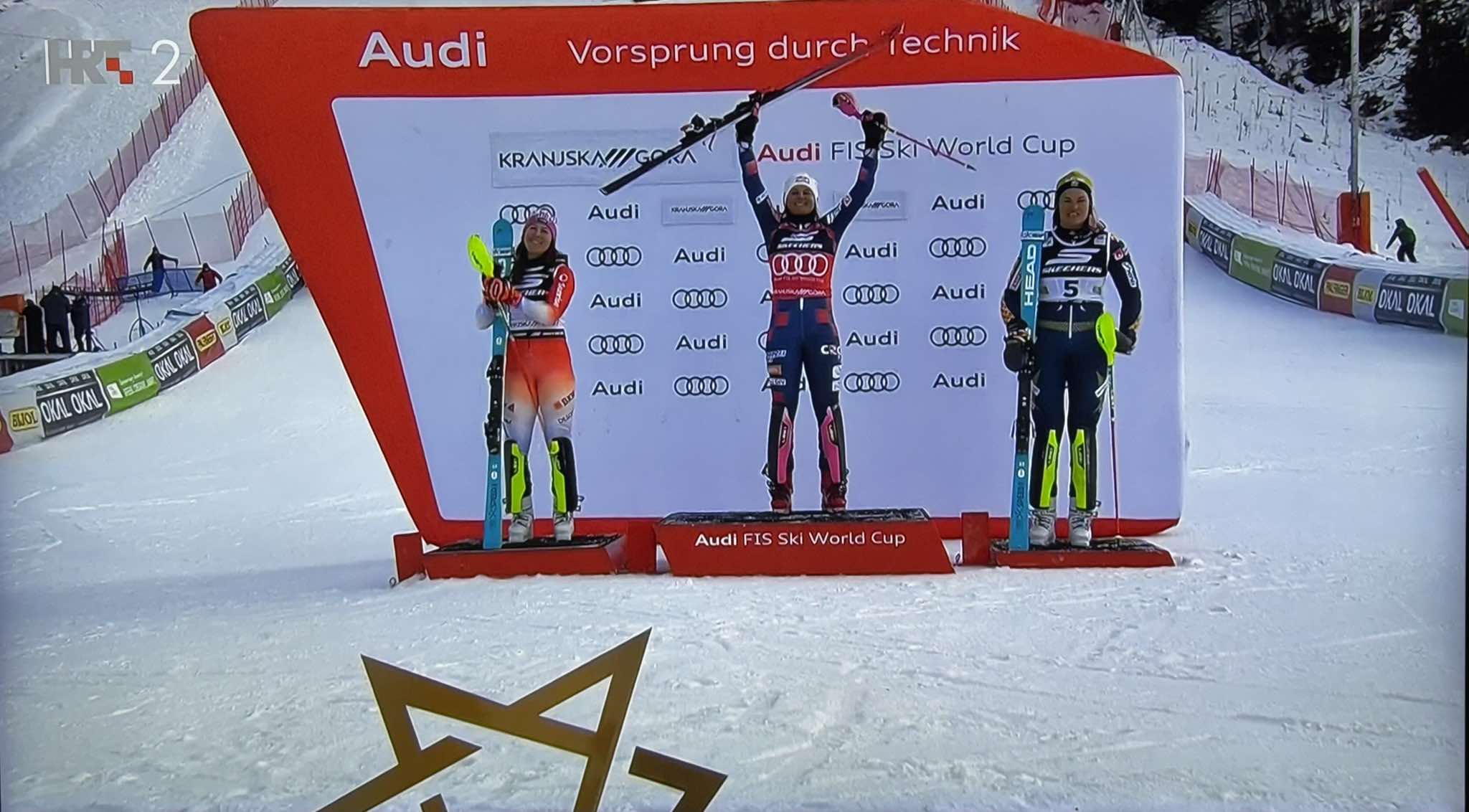 Zrinka Ljutić pobjedila u Kranjskoj Gori i preuzima vodstvo u Svjetskom kupu