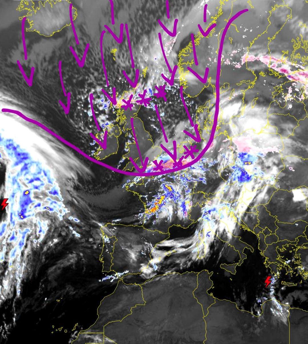 Stiže nagla promjena vremena: Južina i toplo vrijeme ustupaju mjesto hladnoći, snijegu i olujnim udarima