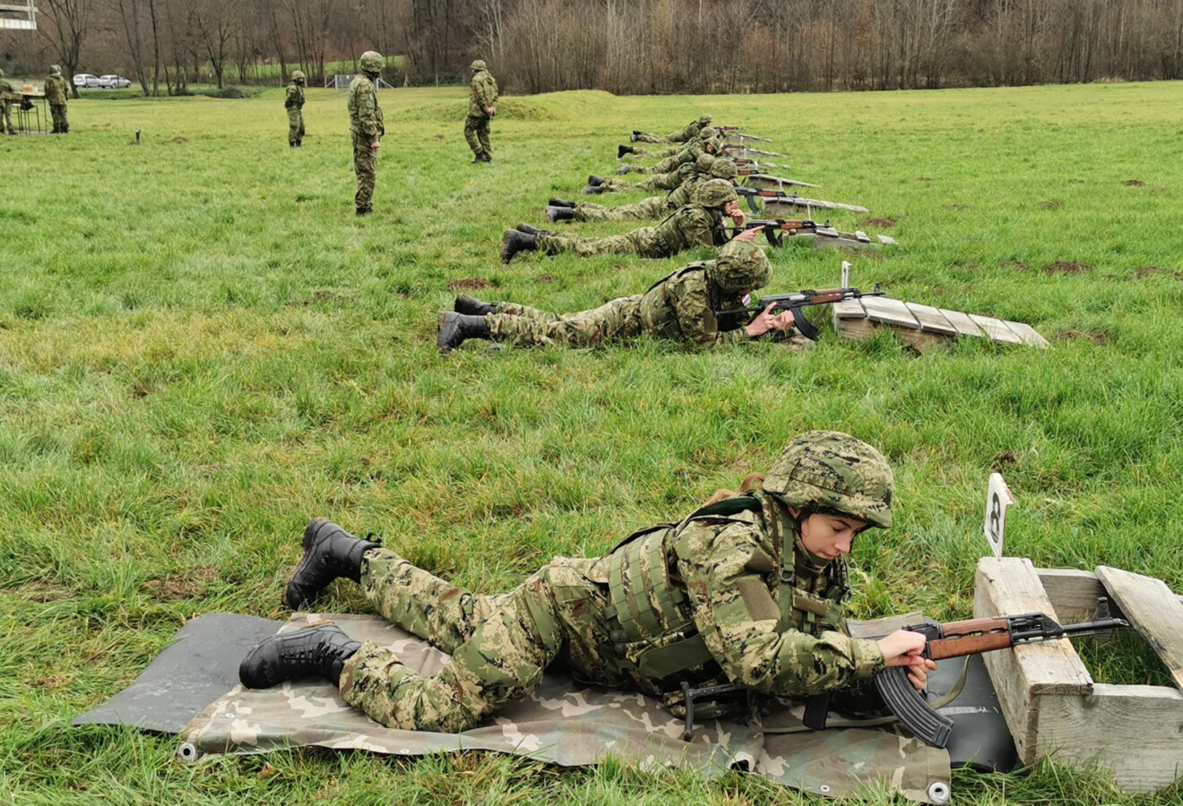 Početak predmobilizacijske obuke pričuve Oružanih snaga RH: Obuka na poligonu ‘Eugen Kvaternik’ u Slunju