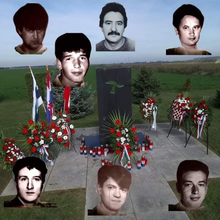 U spomen na sedmoricu hrvatskih branitelja iz Antunovca i Ivanovca – 6. listopada 1991.