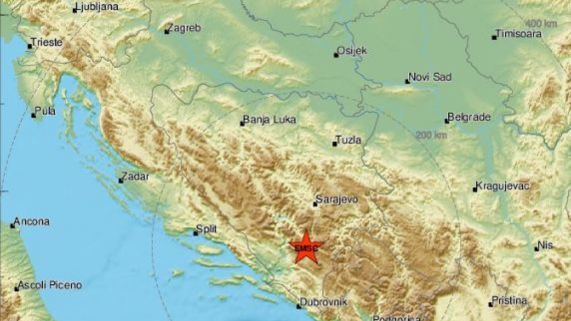 Novi potres jačine 3,9 zatresao BiH: "Nikad ih nije bilo ovoliko, što se to događa s prirodom?"