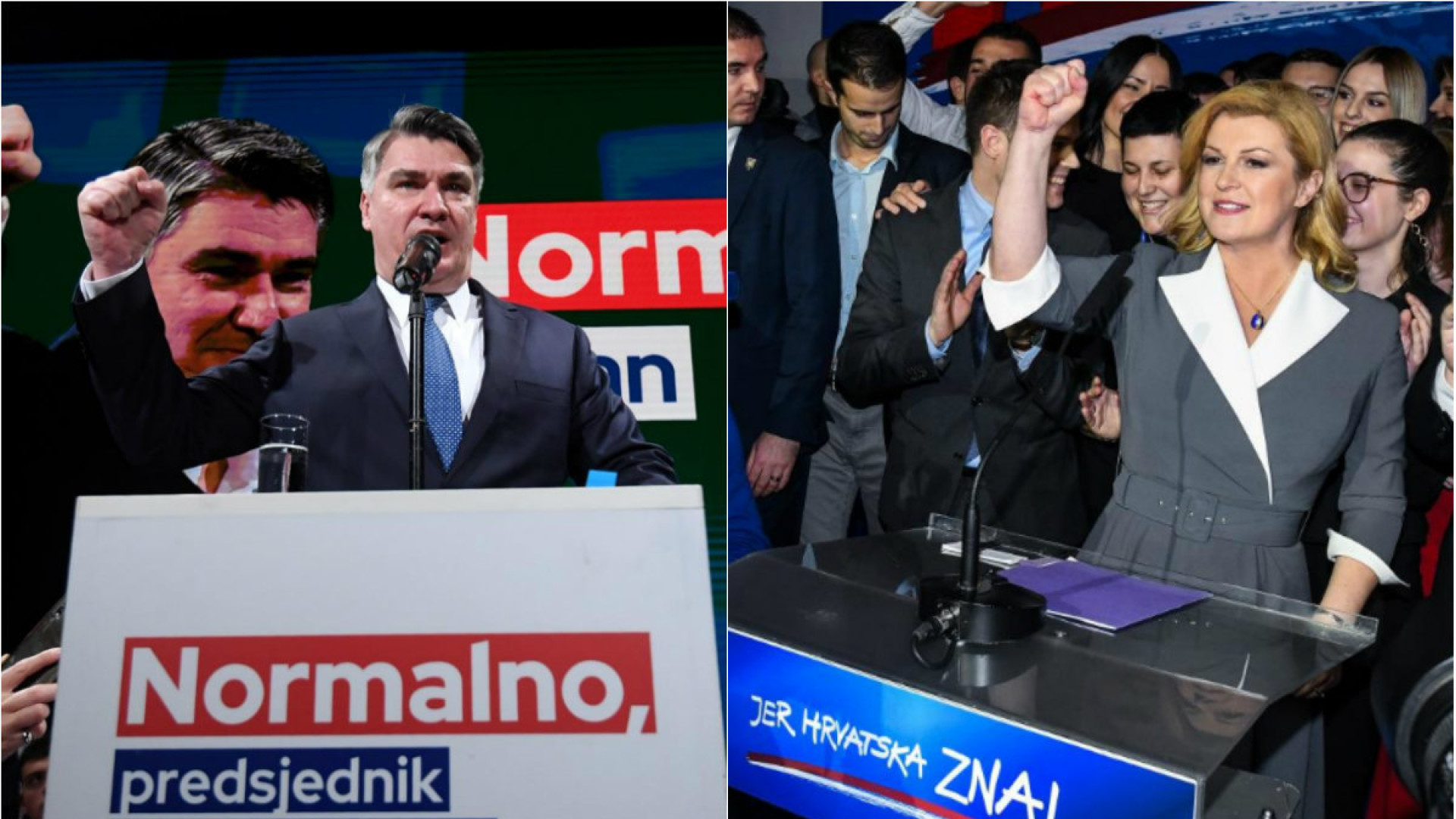 Ne propustite završno sučeljavanje: Koje će biti posljednje poruke biračima Grabar-Kitarović i Milanovića