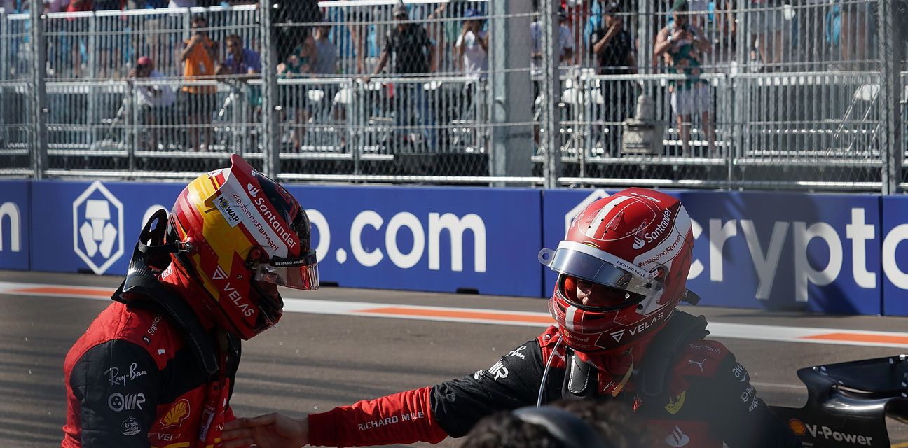 Dominacija Ferrarija u kvalifikacijama Velike nagrade Miamija: Leclerc starta prvi, Sainz drugi