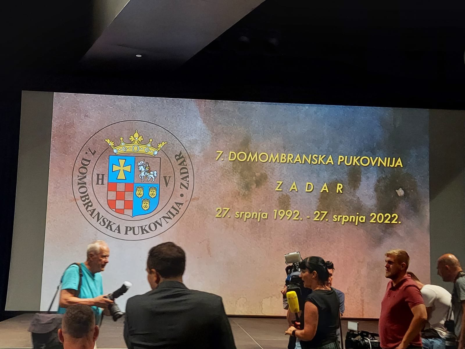 30. OBLJETNICA 7. DOMOBRANSKE PUKOVNIJE ZADAR