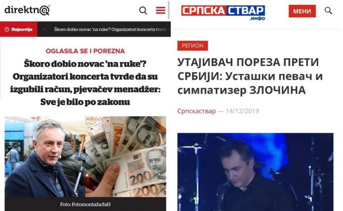 SKANDALOZNO: Portal Direktno.hr preuzeo srpske laži protiv Škore?!