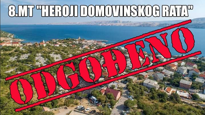 OBAVIJEST: U KARLOBAGU ODGOĐEN 8.MT „HEROJI DOMOVINSKOG RATA“!