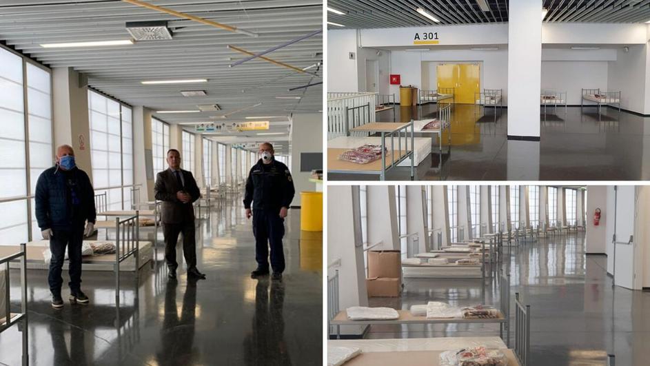 Pogledajte kako izgleda bolnica u Areni - posjetio ju je i Beroš