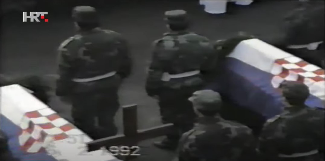 JUNACI DOMOVINSKOG RATA: Pogreb koji će Bjelovar zauvijek pamtiti (VIDEO)