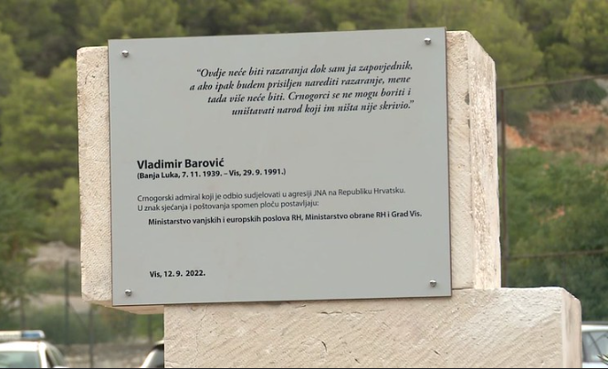 29. rujna 1991. admiral Vladimir Barović: Radije ću ispaliti metak u sebe nego u hrvatski narod!