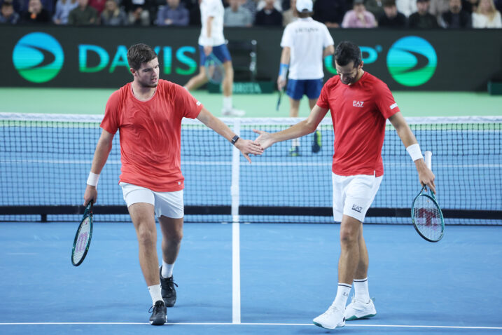 DAVIS CUP Mate Pavić i Mili Poljičak donijeli i treći bod u Varaždinu, Hrvatska osigurala ostanak