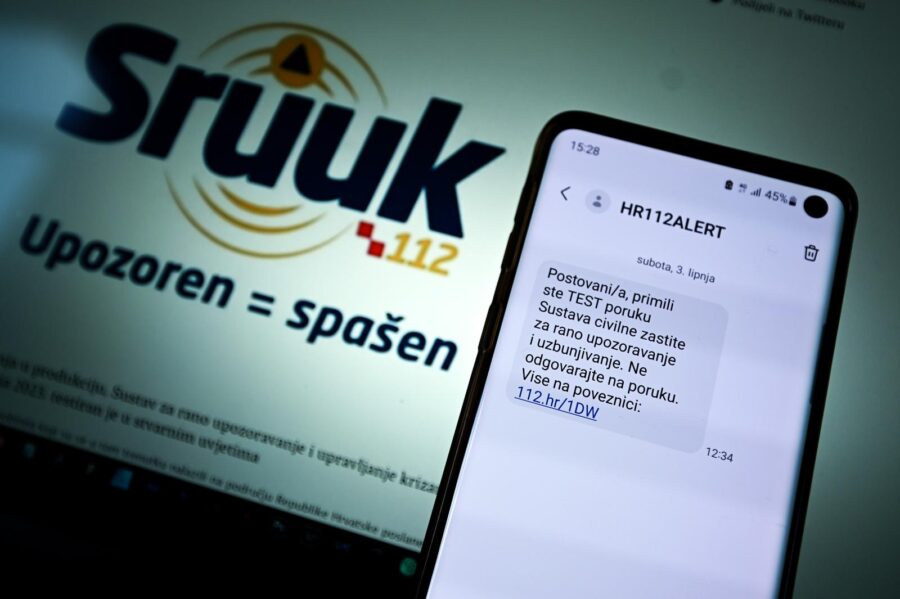 U petak konačno idu SMS-ovi upozorenja građanima: Tko odlučuje o slanju i kada?