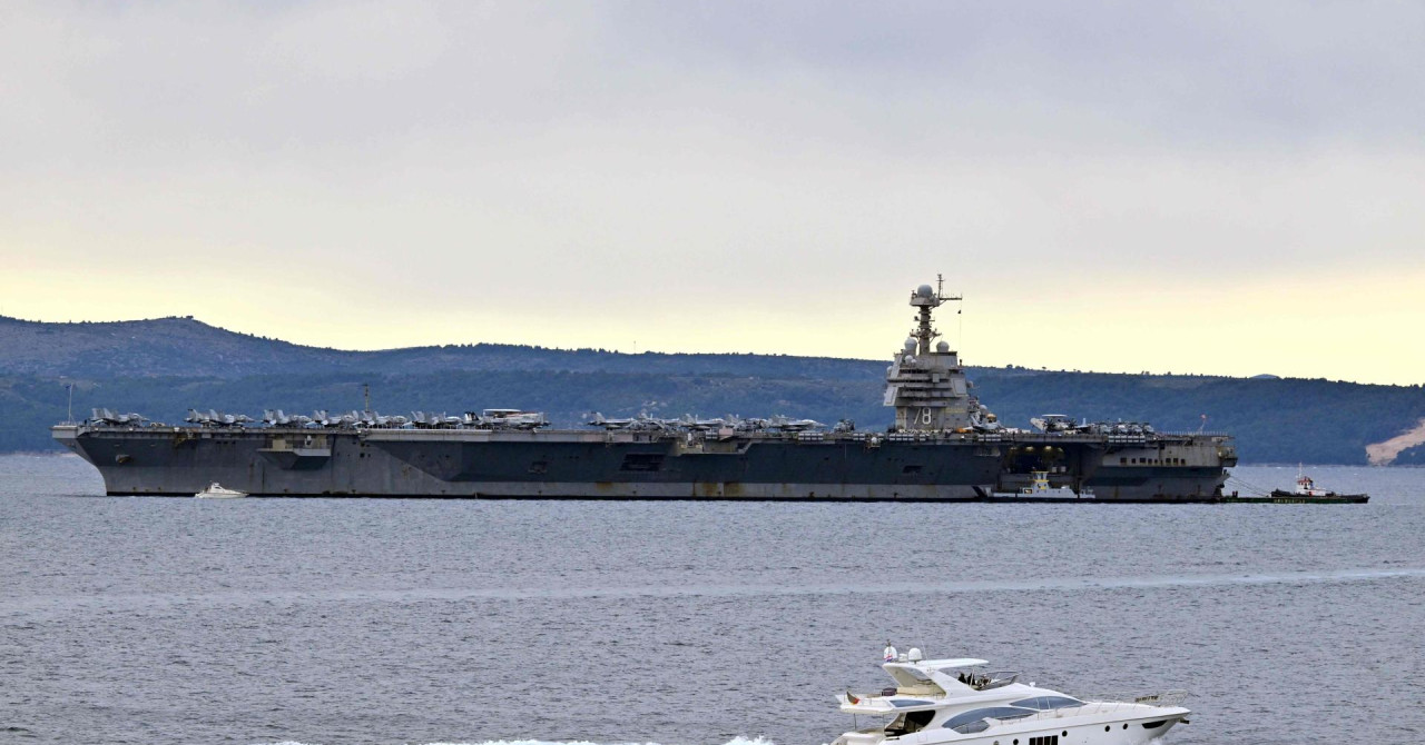 Cure detalji o najvećem američkom nosaču koji je stigao u Split, oglasio se i Izrael. ‘Sudjelovao je u napadu na Iran‘