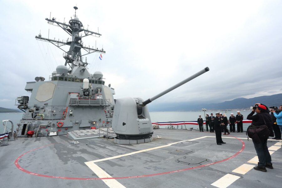 U Split stigli američki razarač i španjolska fregata