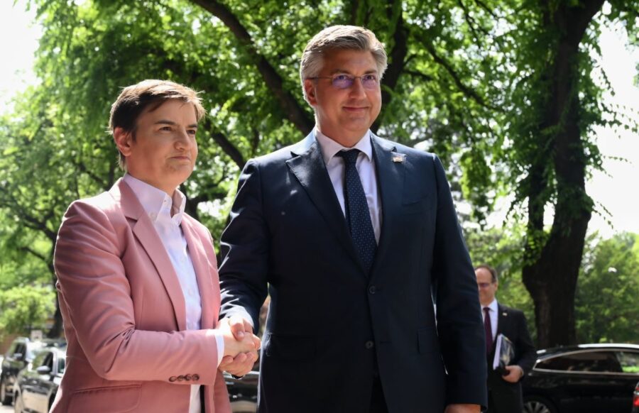 Plenković se susreo s Anom Brnabić, evo što je poručio
