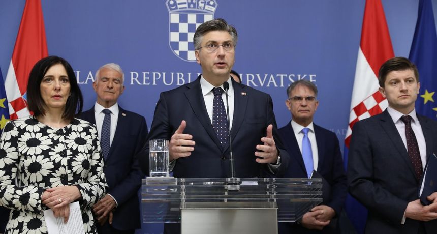 Plenković: 'Od ponedjeljka se na dva tjedna obustavlja nastava u školama i fakultetima'