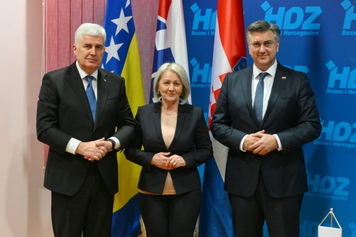 Plenković u Mostaru: Nastavak separatističkih poteza u BiH bio bi loš