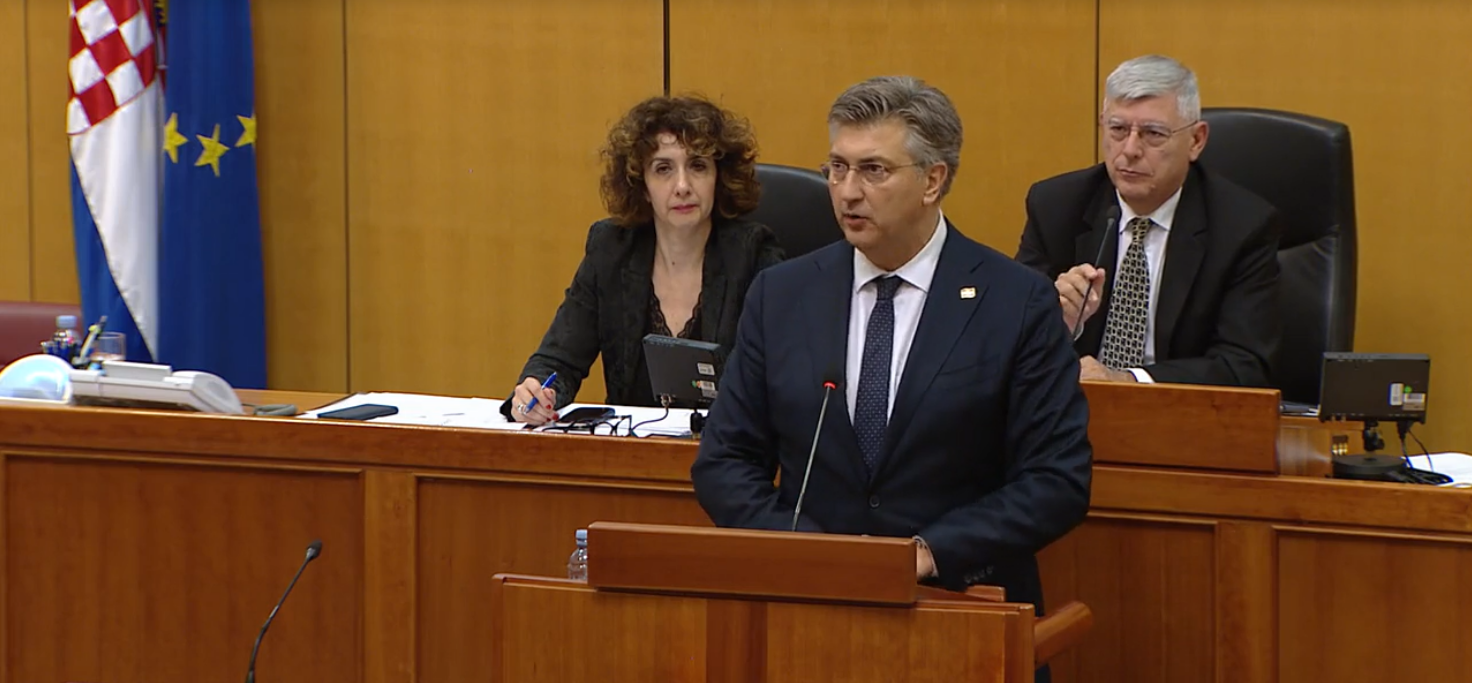 Plenković o potezu oporbe: ‘Potvrdila se moja teza o dvije Hrvatske, a oporbu vodi mržnja i destrukcija’
