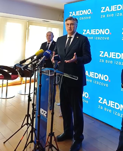 Premijer Plenković predstavio program za unutarstranačke izbore: 'Zajedno za sve izazove' s novim (starim) timom