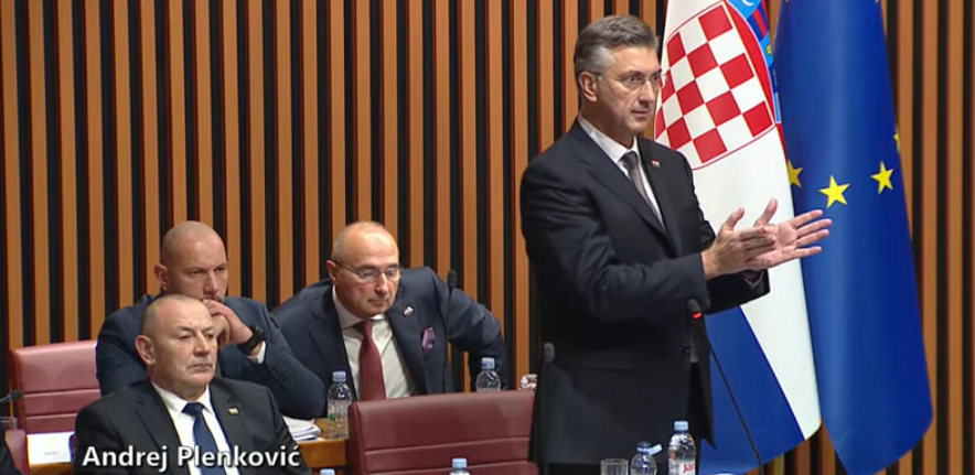 Burno otvaranje saborske sjednice: ‘Crni val’, inflacija i sukobi oko identiteta i prostora