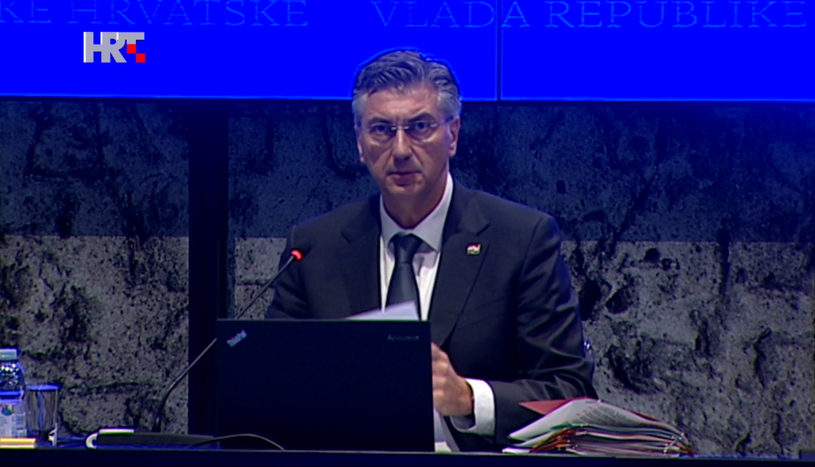 Andrej Plenković: Spašeno 30 migranata na Savi. Vlada najavila pomoć nakon nevremena i poručila da nema opravdanja za rast cijena