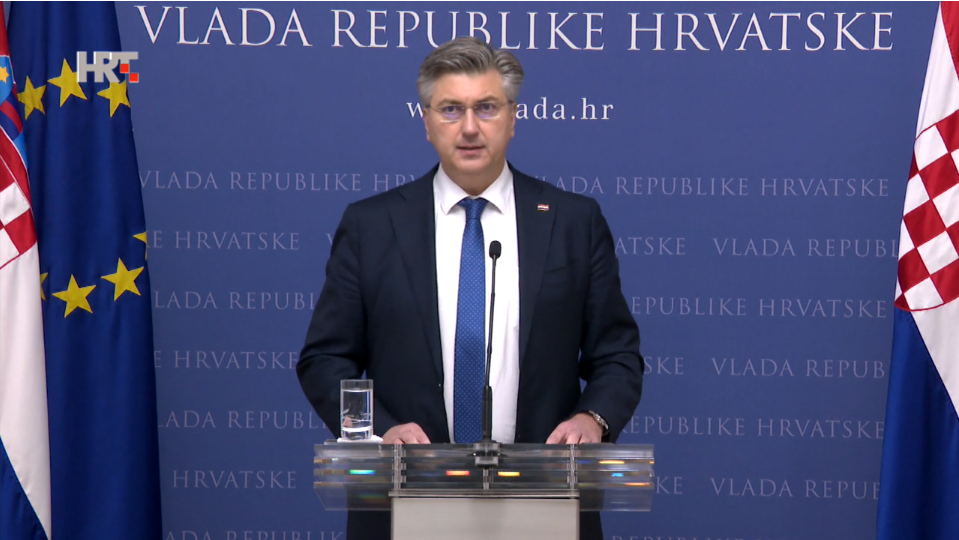 Plenković: “Parlamentarna većina stabilna je kao armirani beton, mediji nude ‘neteme'”