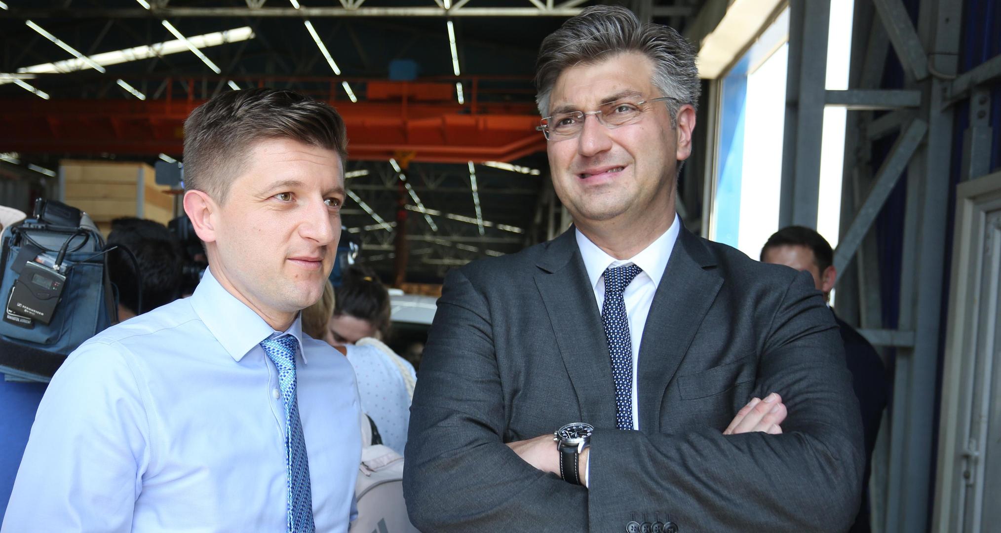 ŽIVOT NA KREDIT: Andrej Plenković i Zdravko Marić Hrvatsku su u pet godina mandata zadužili za dodatnih 60 milijardi kuna