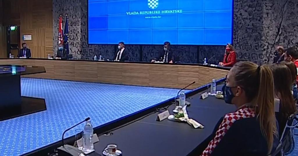 IGRAČICE KOD PREDSJEDNIKA I PREMIJERA: ‘BILE STE POPUT ODISEJA I AHILA, PROTIV SEBE STE IMALE KIKLOPE‘