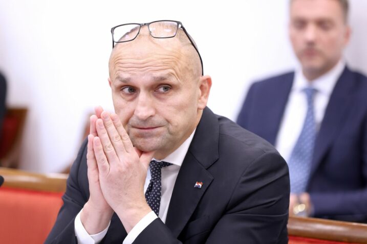 Anušić kažnjen zbog nepotpune imovinske kartice, Jandroković smio na utakmicu Vladinim avionom