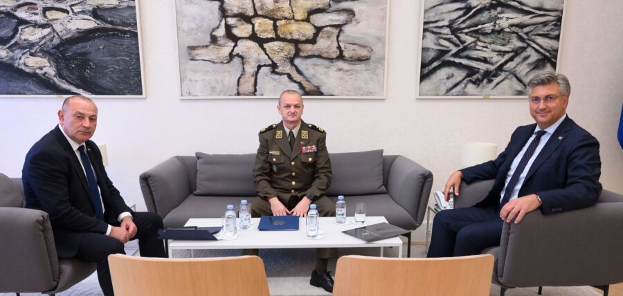 Plenković razgovarao s novim ravnateljem VSOA-e