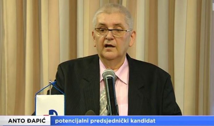 Bivši pravaški dužnosnik tvrdi: “Đapićevi potpisi su prijevara, dobio je potpise od jednog drugog kandidata…”