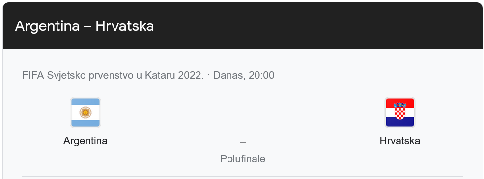 Ovo su mogući sastavi Hrvatske i Argentine